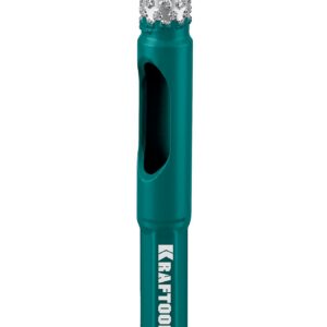 KRAFTOOL VS DIAMOND d 6, HEX 1/4″, Вакуумное алмазное трубчатое сверло по керамограниту (29891-06)