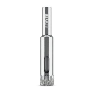 STAYER DIAMOND d 6 мм, Р60, Алмазное трубчатое сверло (29930-06)