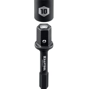 KRAFTOOL CLEAN “Nut driver”, 10 мм, бита с торцовой головкой (26371-10) — изображение 1