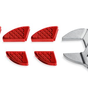 KRAFTOOL Vise-Wrench сменные защитные накладки на губки, для клещей 250 мм, набор из 3-х пар (22067-S3) — изображение 1