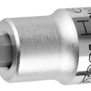 Торцовая бита-головка KRAFTOOL ″INDUSTRIE QUALITAT″, материал S2, HEX, сатинированная, 1/2″, H6 — изображение 1