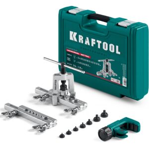 KRAFTOOL Universal-METRIC 3 - 19 мм, набор для развальцовки и резки (23605) — изображение 1
