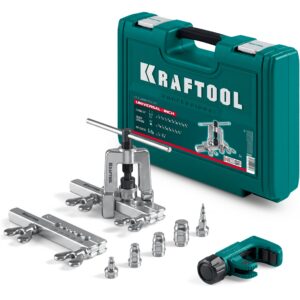 KRAFTOOL Universal-INCH 1/8 - 3/4″, набор для развальцовки и резки (23607) — изображение 1