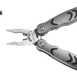 STAYER PROFESSIONAL, мультитул, 12в1, силовая модель, с набором бит, нейлоновый чехол, 105мм (22852)