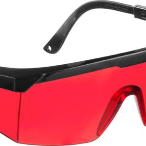 STAYER OPTIMA открытые, красные защитные очки, открытые, оптический класс 1 (2-110457)