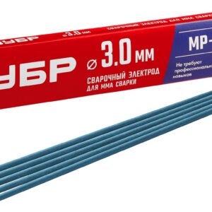 ЗУБР Д 3.0 х 350 мм, 1 кг в коробке, МР-3 рутиловый, электрод сварочный (40011-3.0)