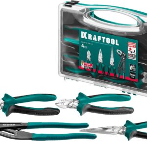 KRAFTOOL 4 предм., набор губцевого инструмента (22012) — изображение 1
