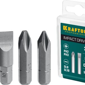 KRAFTOOL 36 мм, 4 шт, набор бит для ударной отвертки (25551) — изображение 1