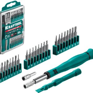 KRAFTOOL Precision-28, 28 предм., отвертка для точных работ (25677) — изображение 1