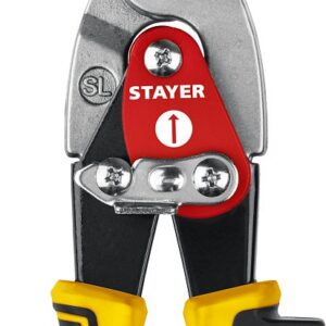 STAYER Cobra, 290 мм, прямые удлинённые ножницы по металлу (23055-29) — изображение 1