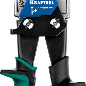KRAFTOOL Alligator, 250 мм, правые усиленные ножницы по металлу с выносом (2328-OR) — изображение 1