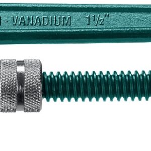 KRAFTOOL PANZER-90, №2, 1.5″, 440 мм, трубный ключ с прямыми губками (2734-15)