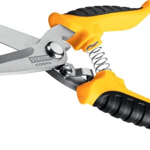 STAYER COBRA, 200 мм, Универсальные технические ножницы, Professional (23227)