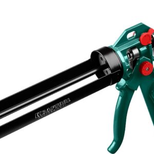 KRAFTOOL Expert 4-in-1 310 мл, скелетный пистолет для герметика (06675)