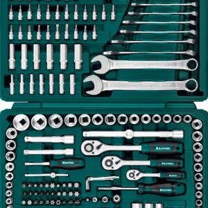 KRAFTOOL X Drive, 216 предм., (1/2″+3/8″+1/4″), универсальный набор инструмента (27888-H216)