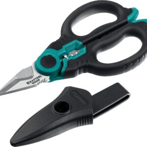 KRAFTOOL ELECTRIC, 4 в 1, 160 мм, с чехлом, ножницы электрика (23356) — изображение 1