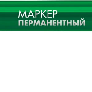 ЗУБР МП-100 зеленый, 1 мм перманентный маркер (06320-4)