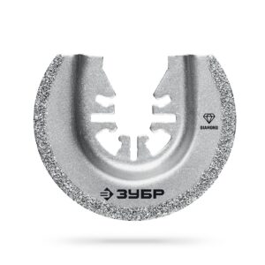 ЗУБР DIAMOND 65x2.0 мм полотно пильное с алмазным зерном Р50: керамика, бетон, кирпич, QUICK Uni-Lock (15554-65)