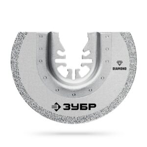 ЗУБР DIAMOND 85x2.0 мм полотно пильное с алмазным зерном Р50: керамика, бетон, кирпич, QUICK Uni-Lock (15554-85)