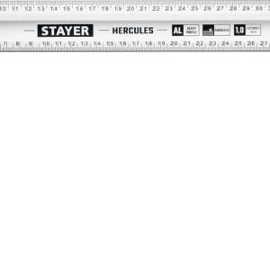 STAYER 400 мм, жесткий столярный угольник, Professional (3432-40)