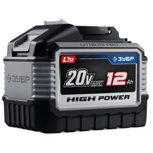 ЗУБР High Power, 20 В, 12.0 А·ч, аккумулятор LMS, ПРОФЕССИОНАЛ (BP-H-20-12)