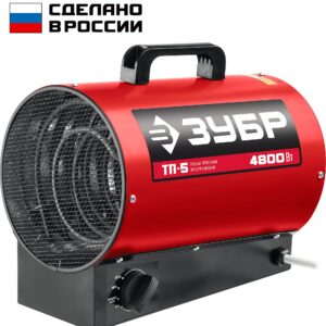 ЗУБР 5 кВт, электрическая тепловая пушка (ТП-5)
