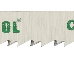 KRAFTOOL T101B, EU-хвост., по дереву, шаг 2.5 мм, 75 мм, 5 шт, полотна для лобзика (159511-2.5-S5) — изображение 1