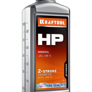 KRAFTOOL HP, 1 л, минеральное масло для 2-тактных двигателей (41502-1)