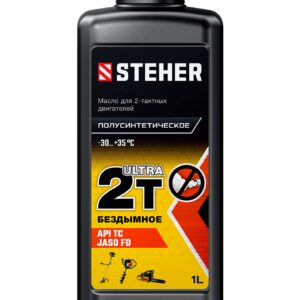 STEHER 2Т-Ultra, 1 л, полусинтетическое масло для 2-тактных двигателей (76004-1)