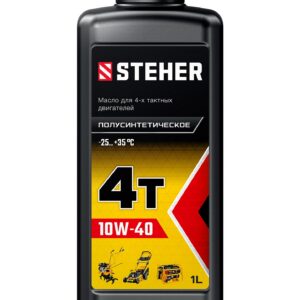 STEHER 4Т-10W40, 1 л, полусинтетическое масло для 4-тактных двигателей (76013-1)