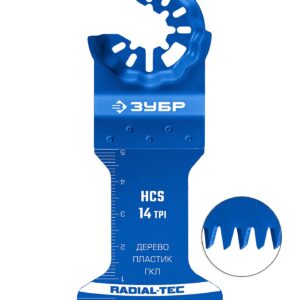 ЗУБР HCS 45x50 мм, 14TPI полотно пильное, быстрый рез: дерево, пластик, ГКЛ, StarQuick (15570-45-50) — изображение 1