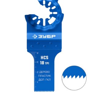 ЗУБР HCS 20x40 мм, 18TPI полотно пильное, чистый рез: дерево, пластик, ДСП, ГКЛ, StarQuick (15571-20-40)