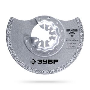 ЗУБР DIAMOND 85x2.2 мм полотно дисковое с алмазным зерном Р40: керамика, мрамор, стекло, кирпич, StarQuick (15584-85)