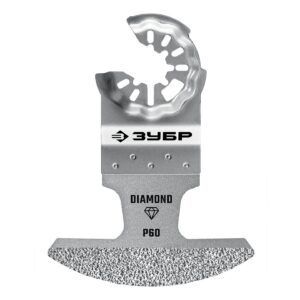 ЗУБР DIAMOND 70x1.6 мм полотно с алмазным зерном Р60: керамика, мрамор, стекло, кирпич, StarQuick (15585-70-1.6) — изображение 1