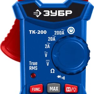 ЗУБР ТК200 Цифровые токовые клещи (59828)