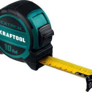 KRAFTOOL Extrem, 10 м х 32 мм, рулетка со сверх широким полотном (34127-10) — изображение 1
