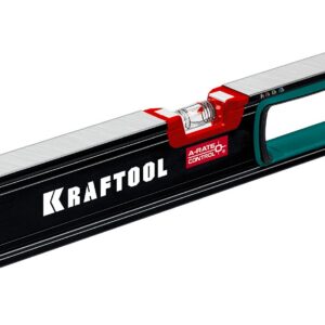 KRAFTOOL A-RATE CONTROL, 600 мм, точность 0.3 мм/м, с инновационным зеркальным глазком, сверхпрочный уровень (34986-60) — изображение 1