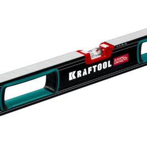 KRAFTOOL A-RATE CONTROL, 800 мм, точность 0.3 мм/м, с инновационным зеркальным глазком, сверхпрочный уровень (34986-80) — изображение 1