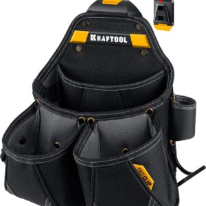 KRAFTOOL KP-15 поясная сумка с быстросъёмным креплением FastClip, 350 х 320 мм (38771) — изображение 1