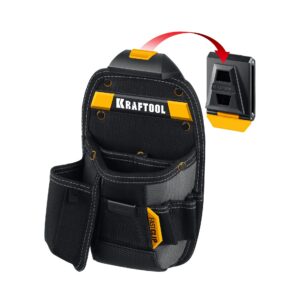 KRAFTOOL KP-8 поясная сумка с быстросъёмным креплением FastClip, 170 х 260 мм (38776) — изображение 1