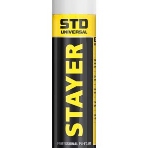 STAYER STD, 500 мл, адаптерная, выход до 10 л, монтажная пена, Professional (41130)