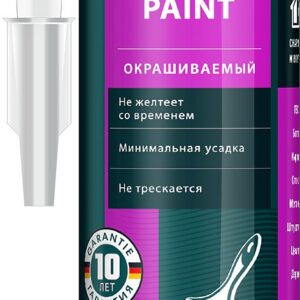KRAFTOOL PAINT, 300 мл, белый, универсальный акриловый герметик (41251-0)