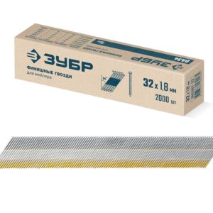 ЗУБР DA34 32 х 1.8 мм, финишные гвозди, калибр 15GA, 2000 шт (305397-32)