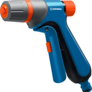 GRINDA F-R, курок спереди, двухкомпонентный, плавная регулировка напора, поливочный пистолет, PROLine (429121) — изображение 1