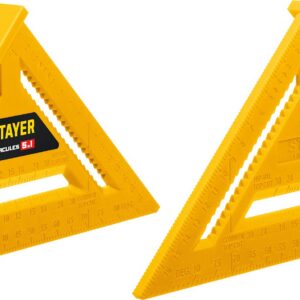 STAYER 170 мм, 5-в-1, универсальный кровельный пластиковый угольник (34522-17) — изображение 1