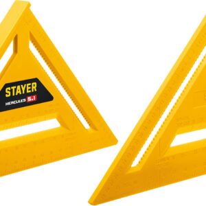 STAYER 305 мм, 5-в-1, универсальный кровельный пластиковый угольник (34522-30) — изображение 1