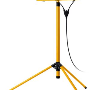 STAYER LED-MAX, 2 х 50 Вт, 6500 К, IP 65, 1.6 м, светодиодные прожекторы на штативе (56925-2-50) — изображение 1