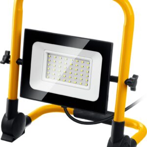 STAYER LED-MAX, 50 Вт, 6500K, IP 65, переносной светодиодный прожектор (57135-50) — изображение 1