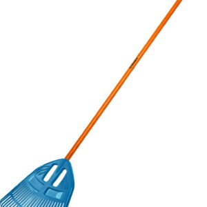 GRINDA PP-23 FIBER, 500 х 50 х 1680 мм, 23 зубца, ударопрочный пластик, фибергласовый черенок, грабли веерные пластиковые, PROLine (421815) — изображение 1